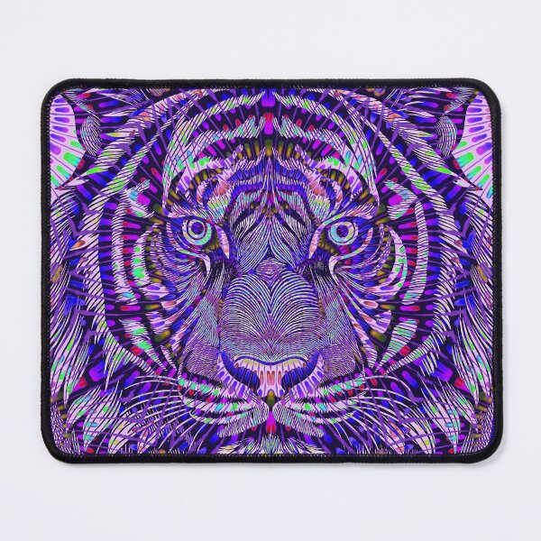 Item preview, Trippy the Tiger - Purple designed and sold by Lazarustci.