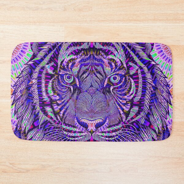 Item preview, Trippy the Tiger  - Purple designed and sold by Lazarustci.
