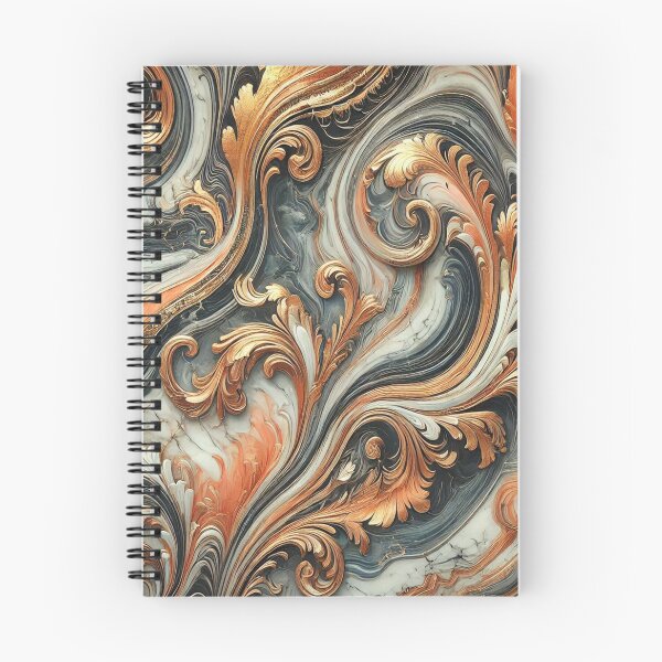 Artikelvorschau, KI-generierte Orange-, Gold-, Silber-, Bronze- und Weißtöne entworfen und verkauft von AI-this-is-AI.