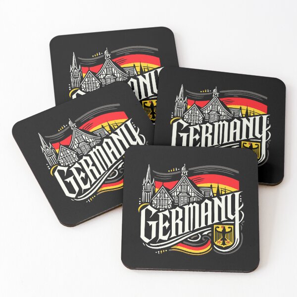 Item preview, Germany - German Flag, Coat of Arms, Architecture, Vintage designed and sold by Darling DeDe.