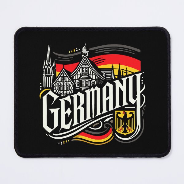 Item preview, Germany - German Flag, Coat of Arms, Architecture, Vintage designed and sold by Darling DeDe.