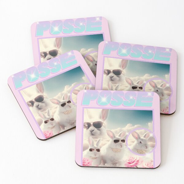 Item preview, Church Posse Bunny Friends Sunglasses cool Funny Gift Staff designed and sold by tshirtart2024.