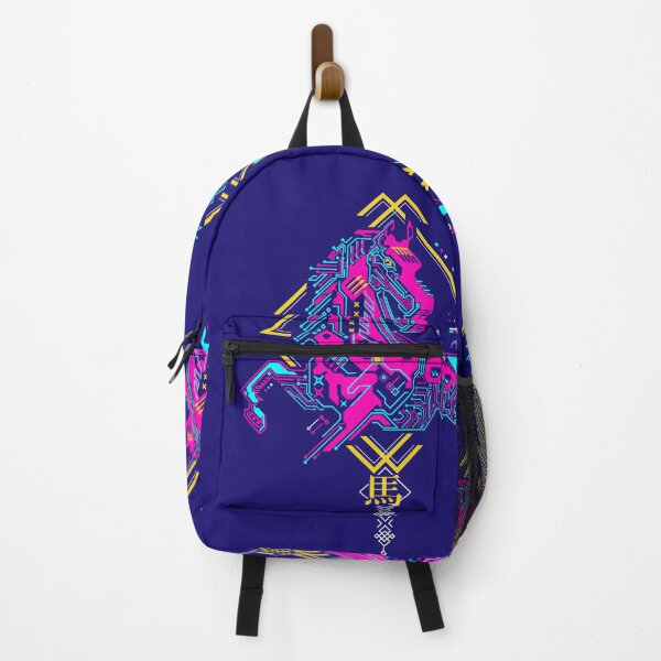 Item preview, Chinese zodiac sign of horse, cyberpunk futuristic horse designed and sold by NiamLab.