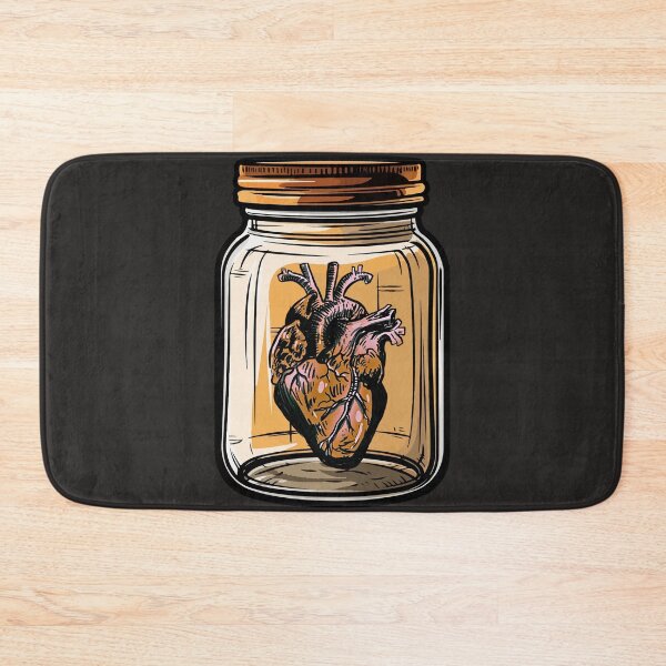 Item preview, Heart in a Glass Jar designed and sold by ArtsyTales.