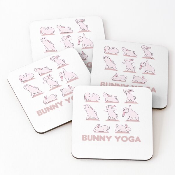 Item preview, Bunny Yoga designed and sold by wesdesignshop.