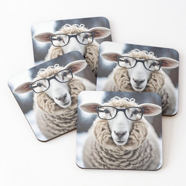 Item preview, Sheep in Glasses 6 designed and sold by Tom-Johnson.