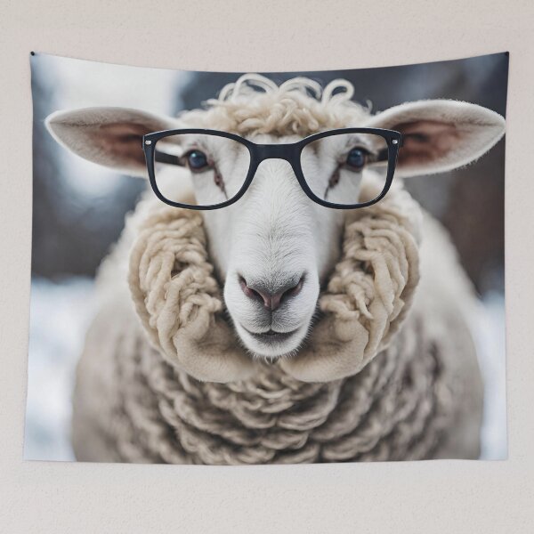 Item preview, Sheep in Glasses 6 designed and sold by Tom-Johnson.
