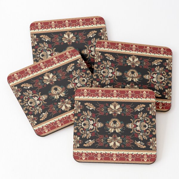 Item preview, Vintage Arabic pattern.Persian colored carpet. designed and sold by Natji-Arts.
