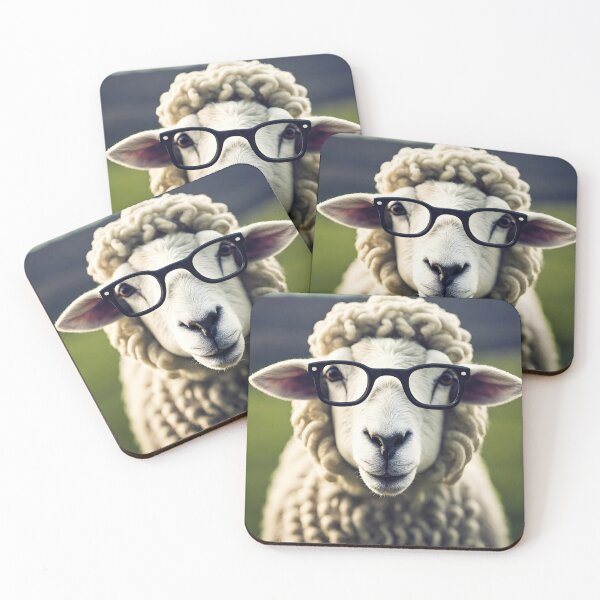 Item preview, Sheep in Glasses 7 designed and sold by Tom-Johnson.