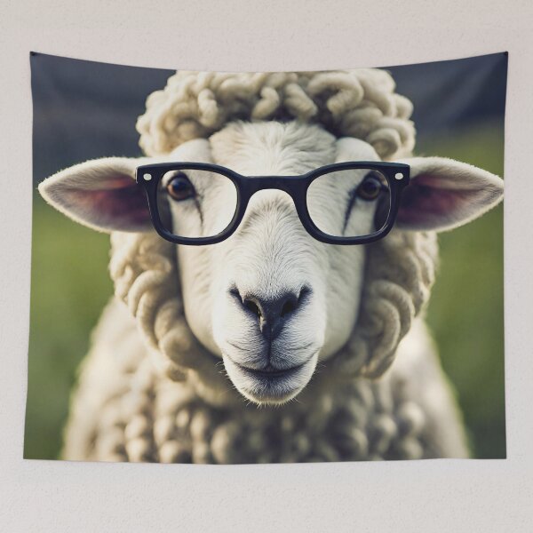 Item preview, Sheep in Glasses 7 designed and sold by Tom-Johnson.