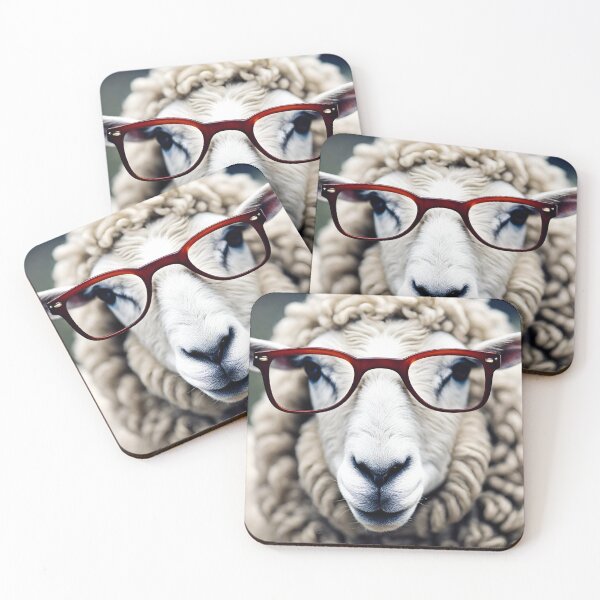 Item preview, Sheep in Glasses 8 designed and sold by Tom-Johnson.