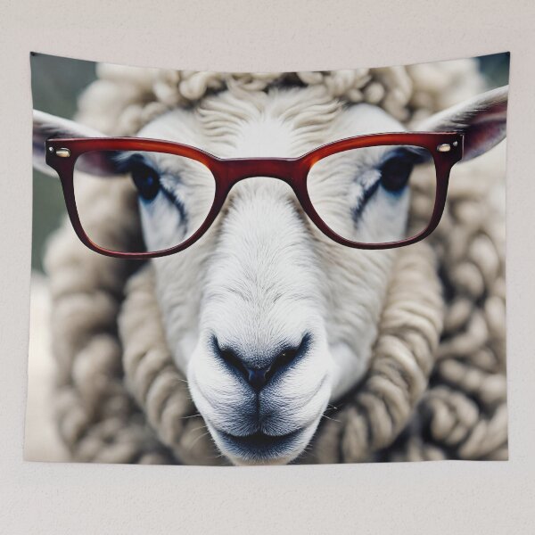 Item preview, Sheep in Glasses 8 designed and sold by Tom-Johnson.