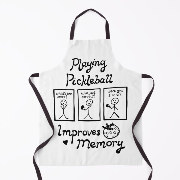 Item preview, Funny Playing Pickleball Improves Memory Pickleball Player Sports Humor Retirement Party designed and sold by FociCreate.