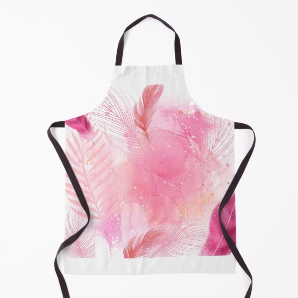 Item preview, Soft pink shades, pink leaf, feathers designed and sold by NingningS.