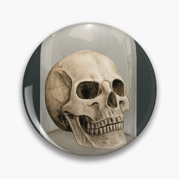 Item preview, Skull in a Bell Jar designed and sold by ArtsyTales.