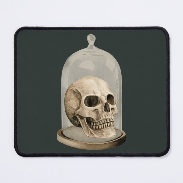 Item preview, Skull in a Bell Jar designed and sold by ArtsyTales.