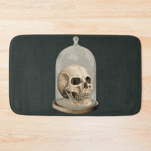 Item preview, Skull in a Bell Jar designed and sold by ArtsyTales.