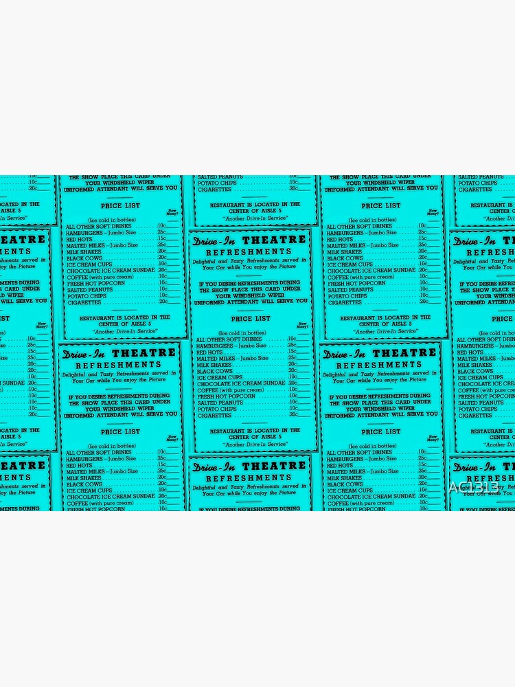 Thumbnail 4 of 4, Zipper Pouch, Drive In Menu designed and sold by AC1313.