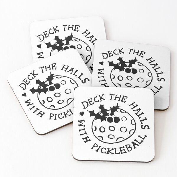 Item preview, Funny Pickleball Player Deck the Halls Christmas Humor Pickleball Game Lover  designed and sold by FociCreate.