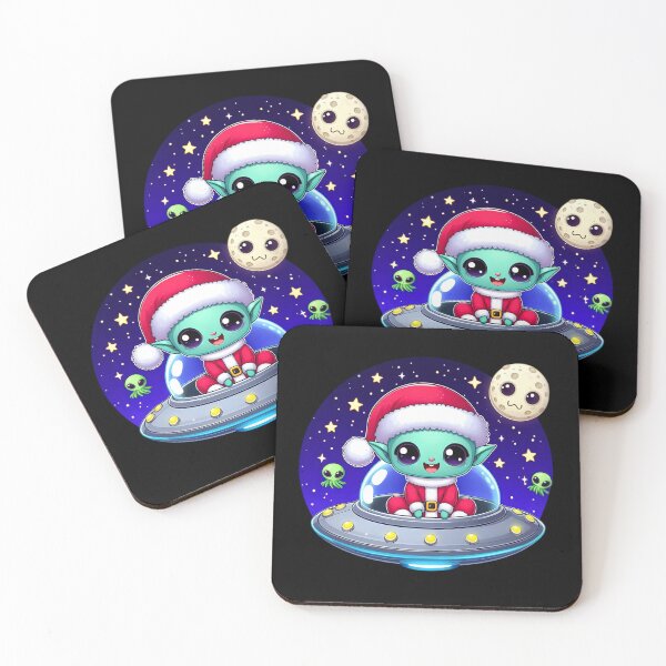 Item preview, Santa Baby Alien funny vintage designed and sold by PAVOXAR.