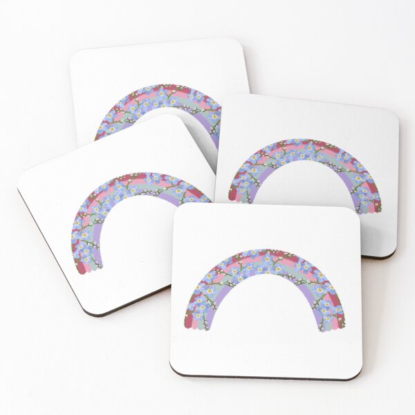 Item preview, Rainbow Forget Me Nots  designed and sold by BlossomandIvy.