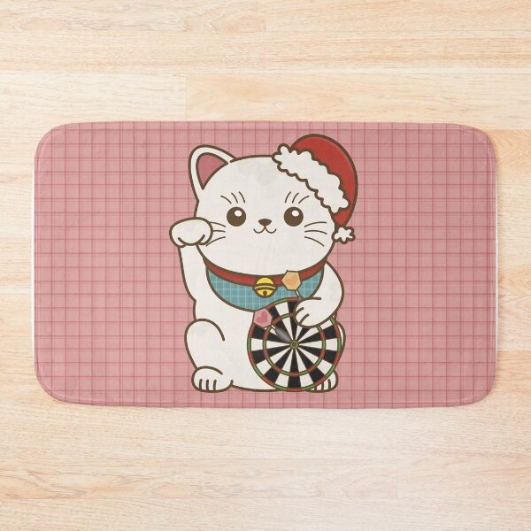 Item preview, Lucky Cat Loves Darts X Christmas designed and sold by love4darts.