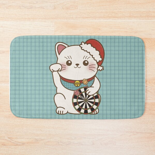 Item preview, Lucky Cat Loves Darts X Christmas designed and sold by love4darts.