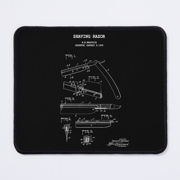 Item preview, Shaving Razor designed and sold by PATENT PRINTS.