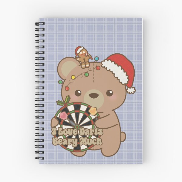 Item preview, I Love Darts Beary Much X Christmas designed and sold by love4darts.