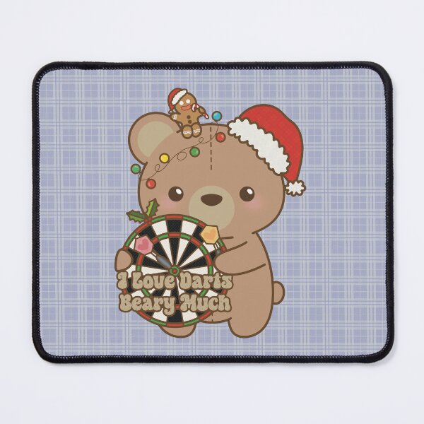 Item preview, I Love Darts Beary Much X Christmas designed and sold by love4darts.
