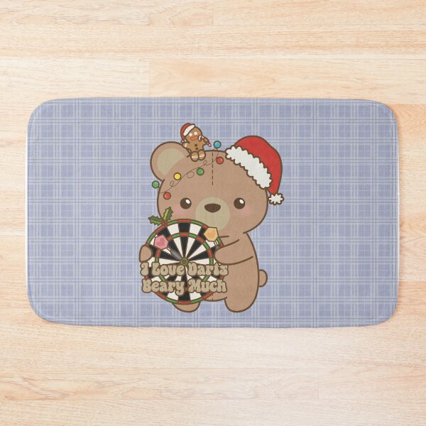 Item preview, I Love Darts Beary Much X Christmas designed and sold by love4darts.
