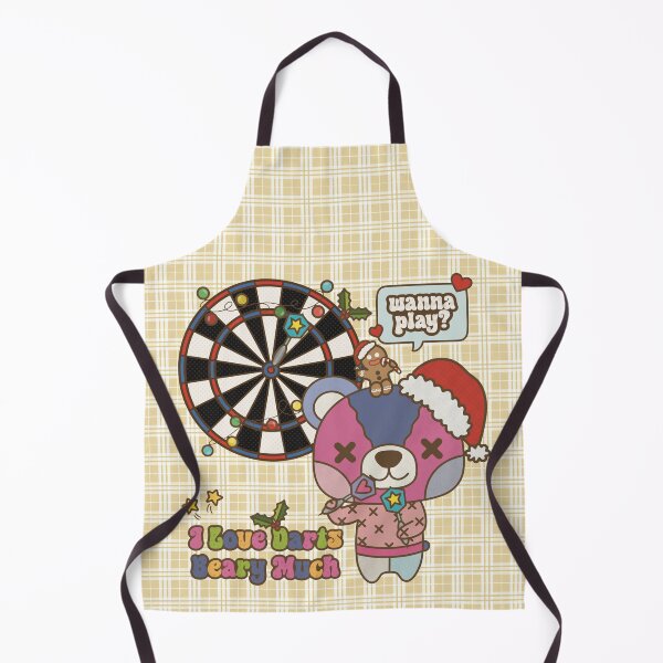 Item preview, I Love Darts Beary Much X Christmas designed and sold by love4darts.