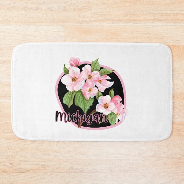 Item preview, Michigan Apple Blossom State Flower Classic T-shirt Sticker designed and sold by ThinkNature!.