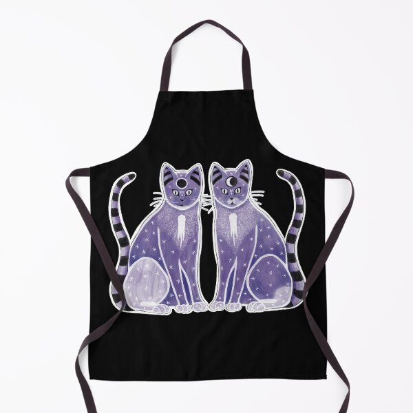 Item preview, Space Cat Twins designed and sold by MetalTea.