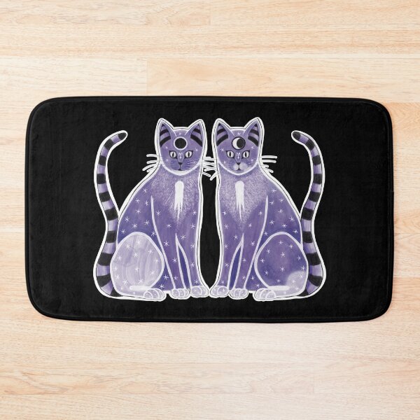 Item preview, Space Cat Twins designed and sold by MetalTea.