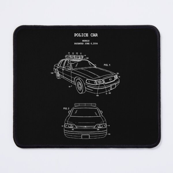 Item preview, Police Car designed and sold by PATENT PRINTS.