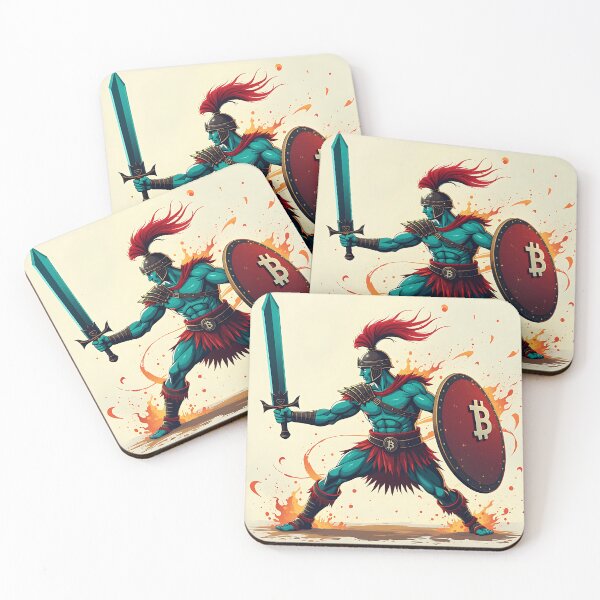Item preview, Bitcoin Gladiator Crypto Combat designed and sold by RadDeck.