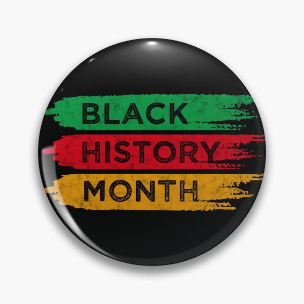 Item preview, Black History Month With Bold Brush Stroke Typography designed and sold by Trendsecne.