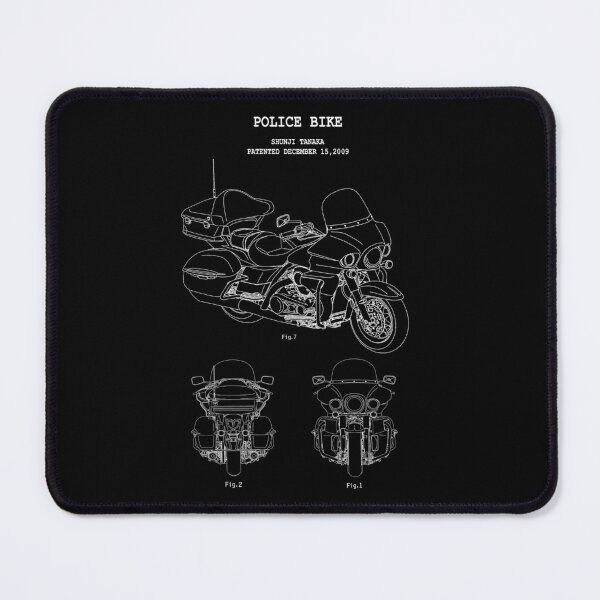 Item preview, Police Bike designed and sold by PATENT PRINTS.