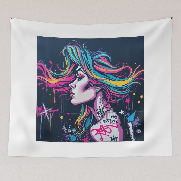 Item preview, Neon Graffiti Dream designed and sold by becauseturkey.