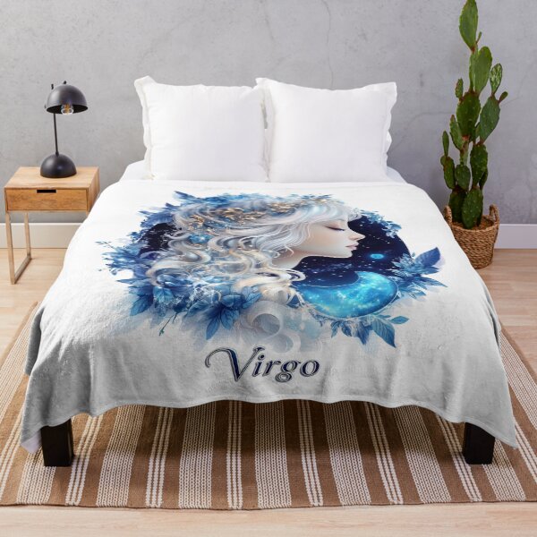 Item preview, Virgo Symbol in Cosmic Blues designed and sold by Rui Huang.