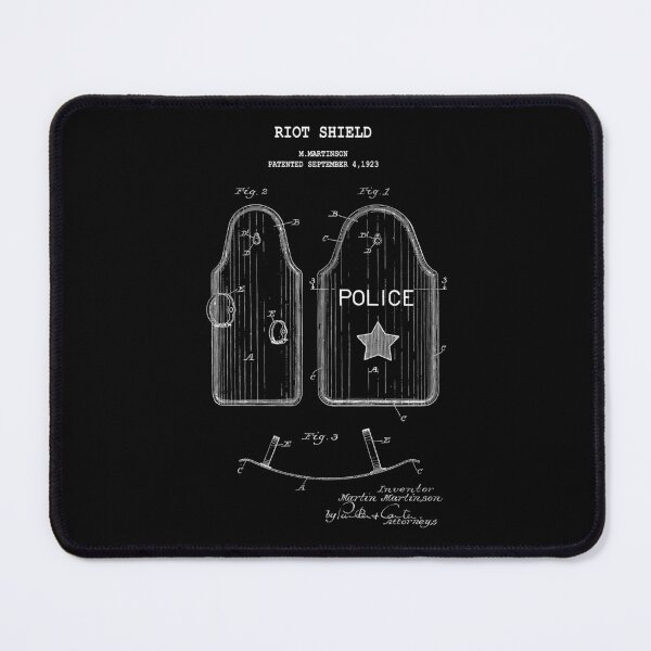 Item preview, Riot Shield designed and sold by PATENT PRINTS.