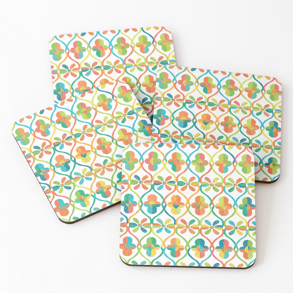 Item preview, Coasters (Set of 4) designed and sold by GeomePattern.