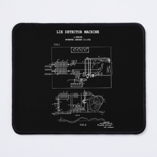 Item preview, Lie Detector Machine designed and sold by PATENT PRINTS.