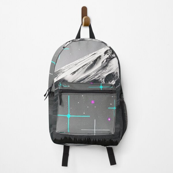 Item preview, Mount Fuji Under a Digital Starry Night – Futuristic Japan Art designed and sold by fc2c.