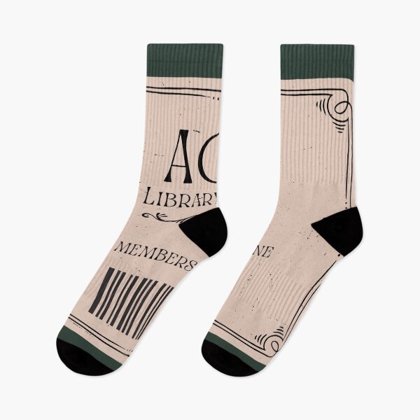 Item preview, AO3 Dramione library card designed and sold by ArtsyTales.