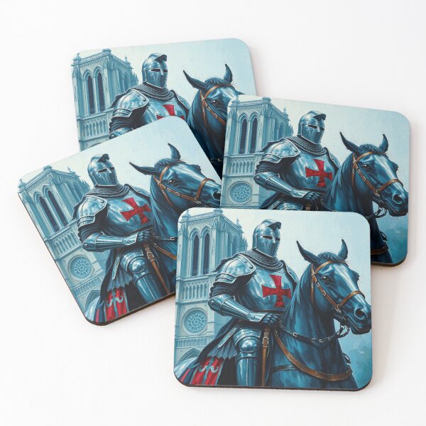 Item preview, Crusader Knight and Castle designed and sold by Skye Ryan-Evans.