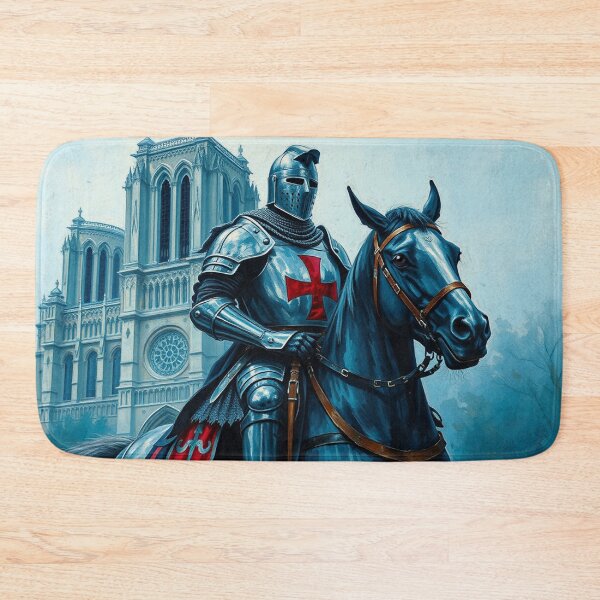 Item preview, Crusader Knight and Castle designed and sold by Skye Ryan-Evans.