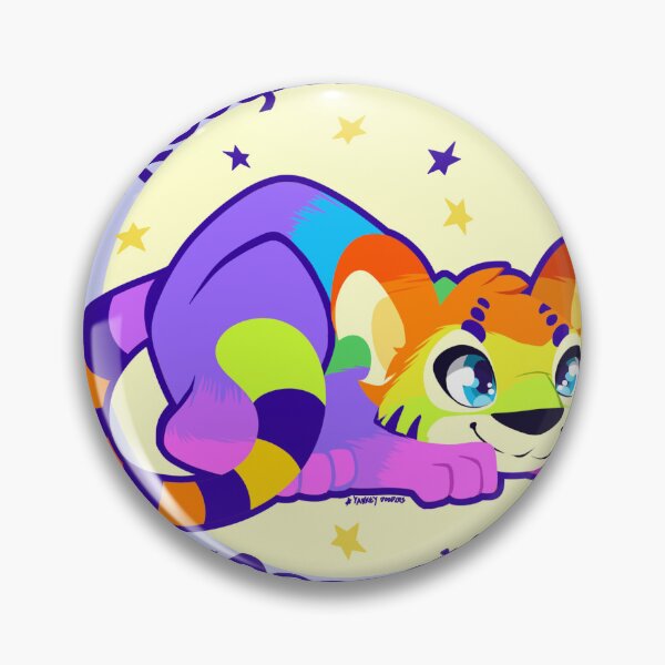Item preview, Rainbow Kougra designed and sold by YankeyDoodles.