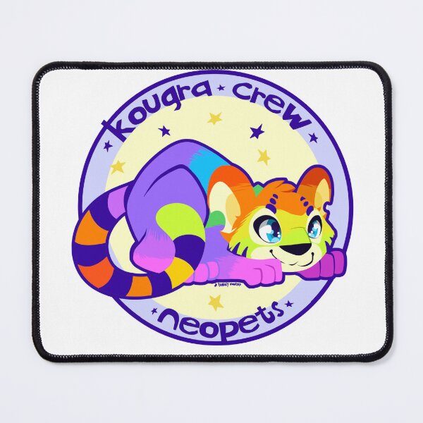 Item preview, Rainbow Kougra designed and sold by YankeyDoodles.